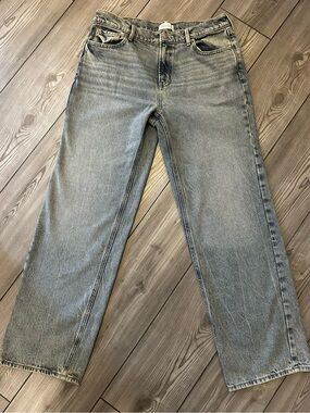 PacSun Jordyn Low Rise Straight Leg Jeans Women’s 28 Light Wash Baggy